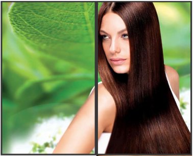 Beauty salon LCD large format posters